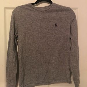 Ralph Lauren long sleeve shirt gray